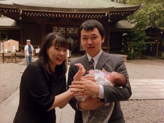 郷間るりちゃん(初宮参り)