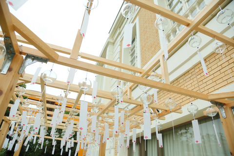 風鈴バルコニーとサマーランチ